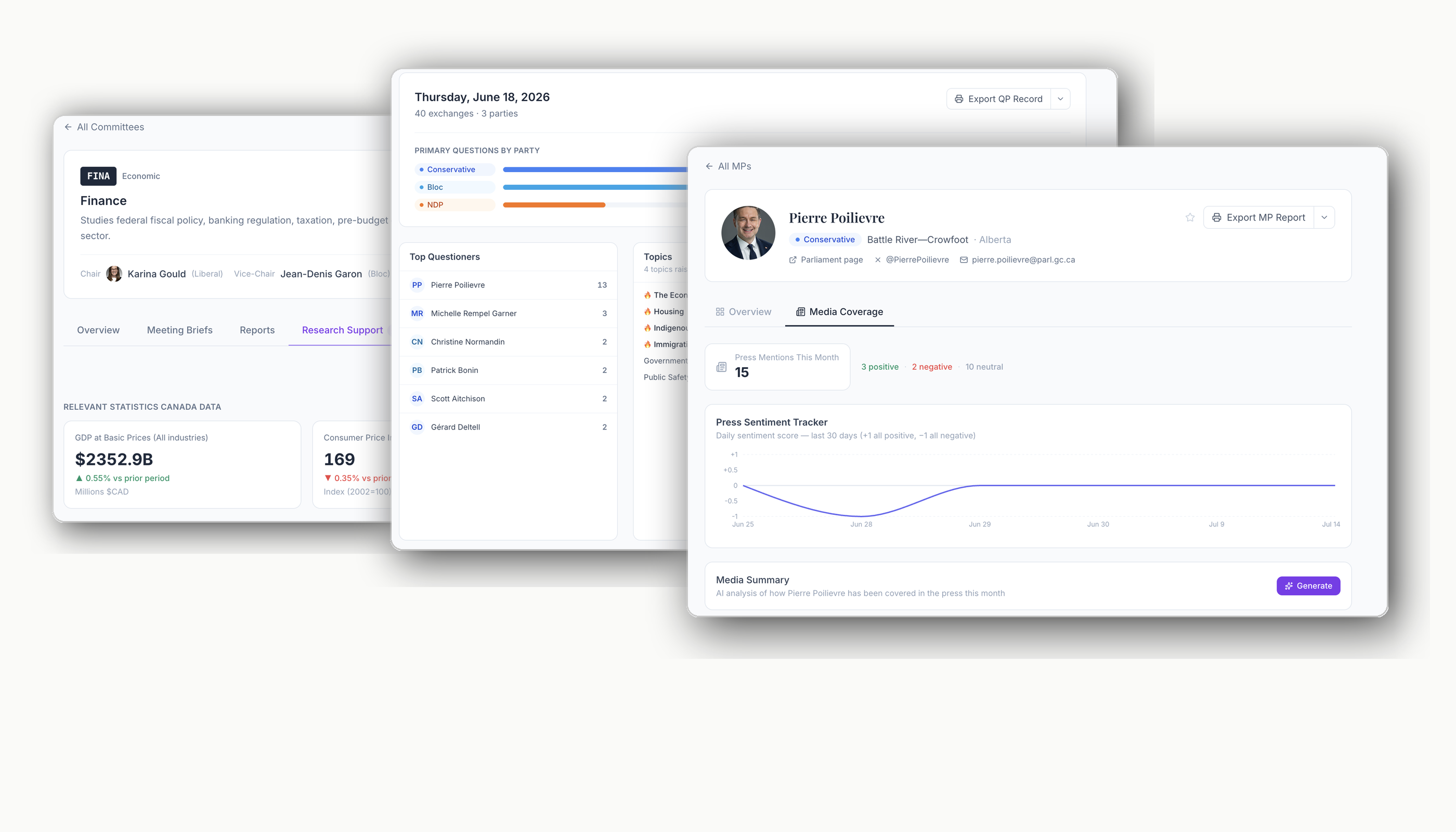 Track My MP platform preview